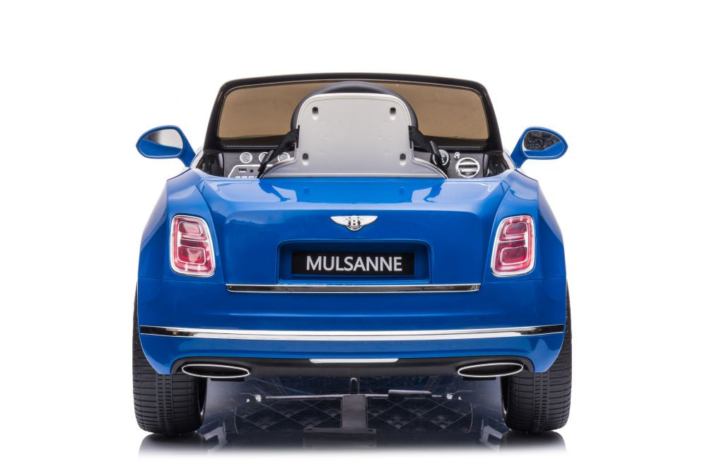 Battery Car Bentley Mulsanne Blue Painted - image 5