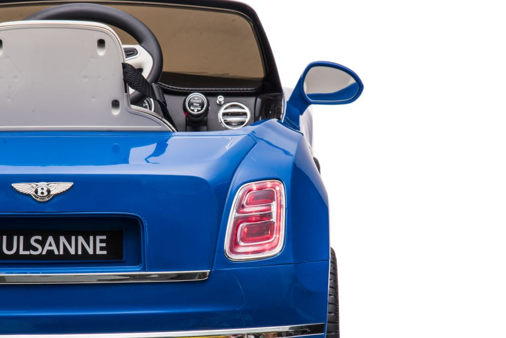 Battery Car Bentley Mulsanne Blue Painted - image 7