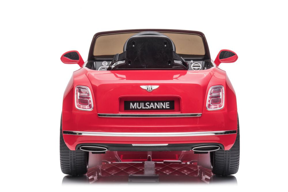 Battery Car Bentley Mulsanne Red - attēls 4