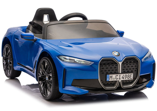 Battery Car BMW i4 4x4 JE1009 Blue - image 1