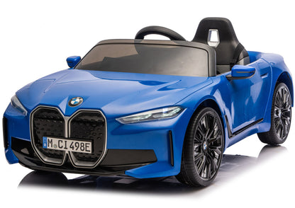 Battery Car BMW i4 4x4 JE1009 Blue - image 2