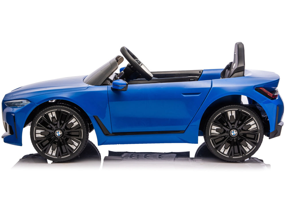 Battery Car BMW i4 4x4 JE1009 Blue - image 4