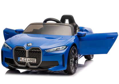 Battery Car BMW i4 4x4 JE1009 Blue - image 6
