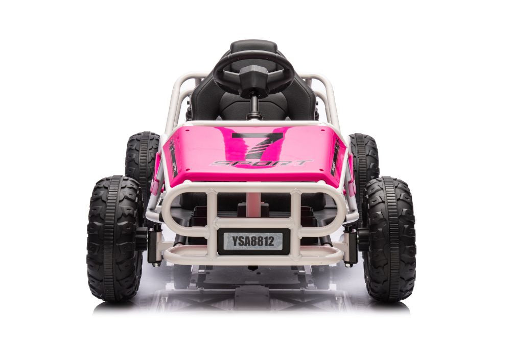 Battery Car Buggy A8812 Pink 24V - attēls 2