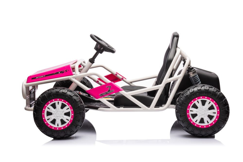 Battery Car Buggy A8812 Pink 24V - attēls 4