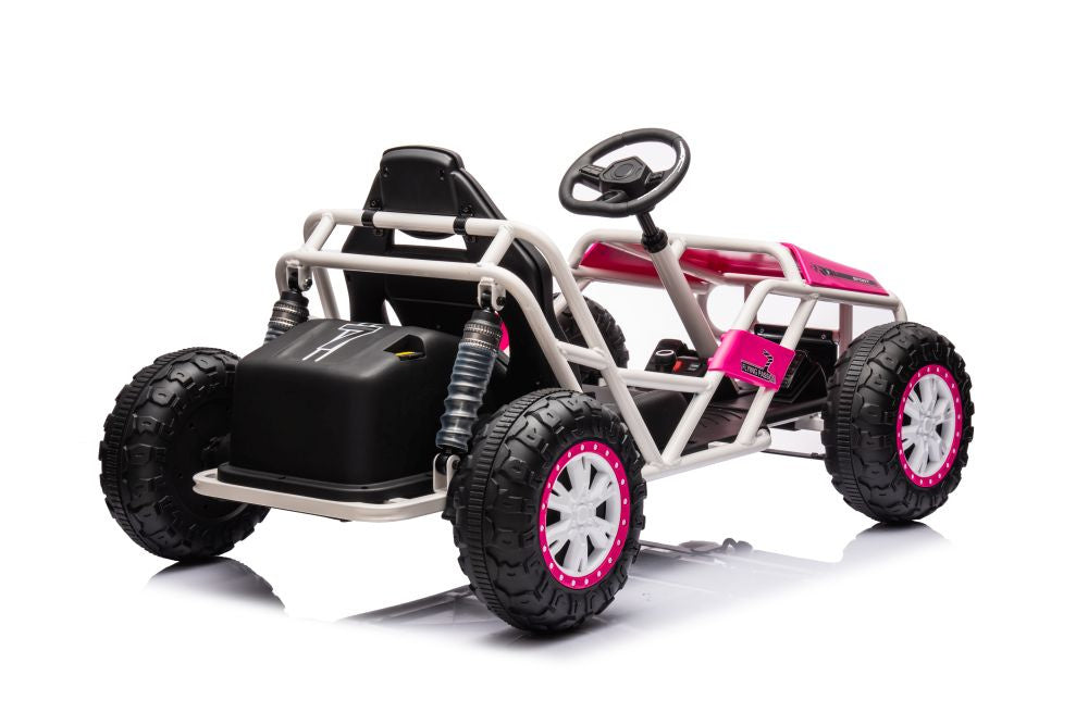 Battery Car Buggy A8812 Pink 24V - attēls 7