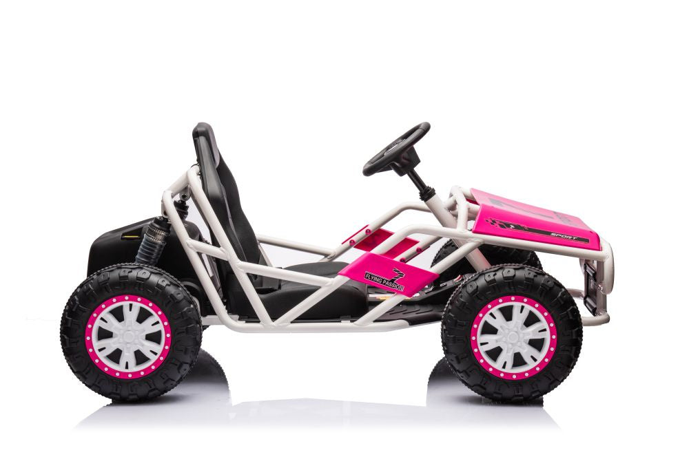 Battery Car Buggy A8812 Pink 24V - attēls 8
