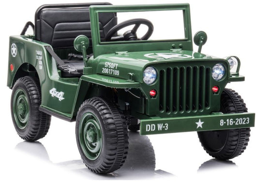 Battery Car JH-103 Army Green 4x4 - attēls 1