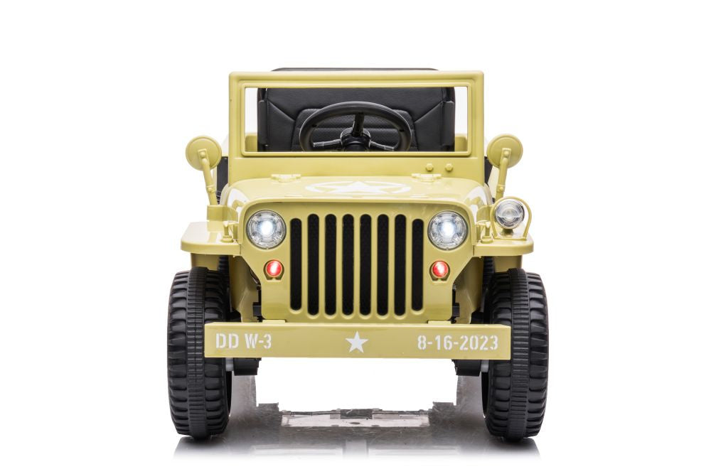 Battery Car JH-103 Khaki 4x4 - attēls 2