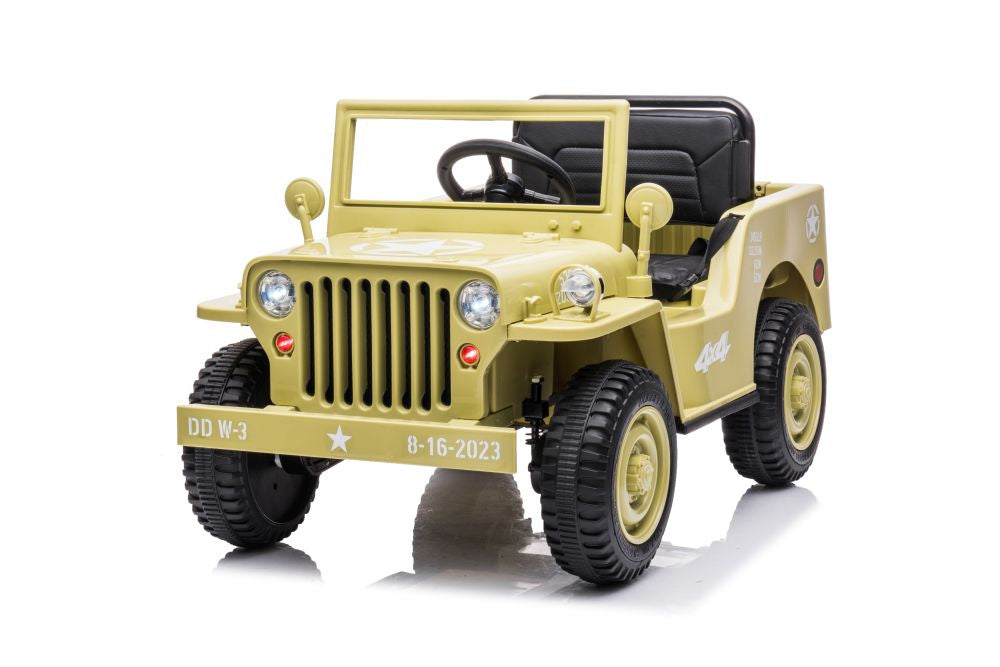 Battery Car JH-103 Khaki 4x4 - attēls 3