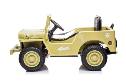 Battery Car JH-103 Khaki 4x4 - attēls 5
