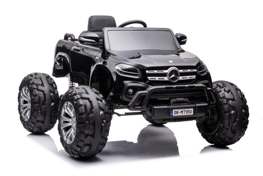 Battery Car Mercedes DK-MT950 4x4 Black Lacquered - attēls 1