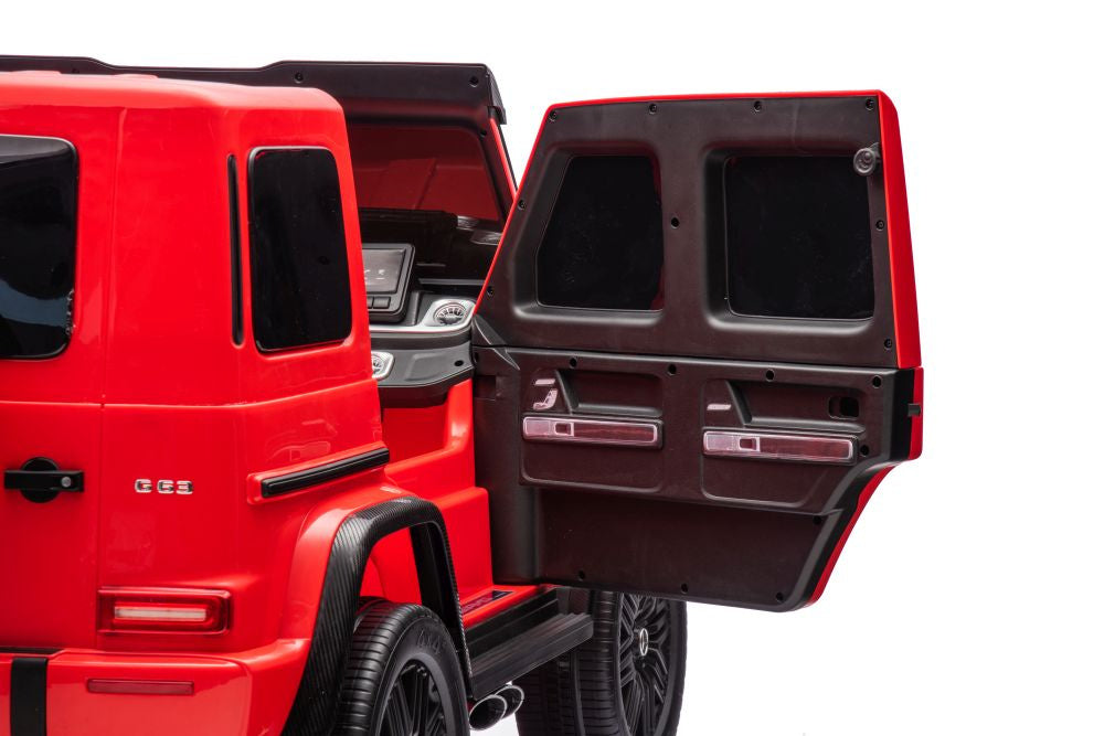 Battery Car Mercedes G63 XXL Red 4x4 - attēls 7