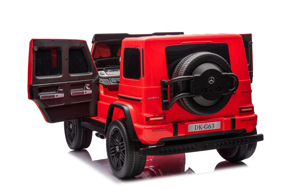 Battery Car Mercedes G63 XXL Red 4x4 - attēls 8