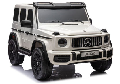 Battery Car Mercedes G63 XXL White 4x4 - attēls 1