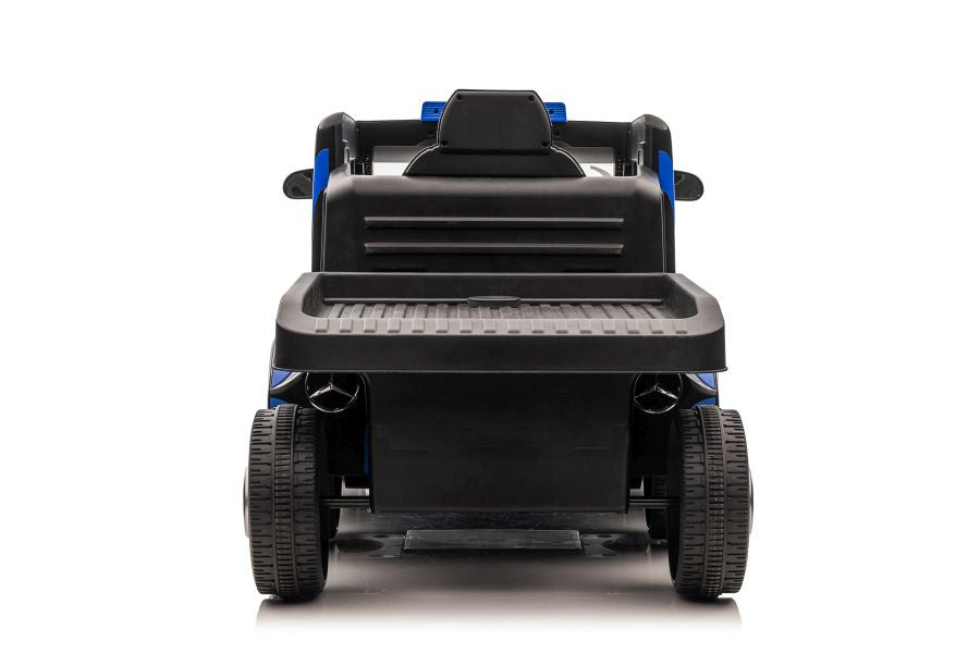 Battery Car Mercedes XMX622B Semi-trailer Navy Blue LCD - attēls 3