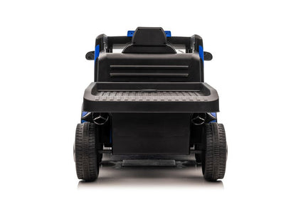 Battery Car Mercedes XMX622B Semi-trailer Navy Blue LCD - attēls 3