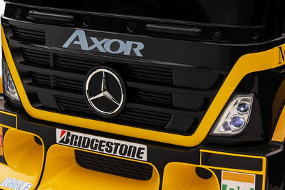 Battery Car Mercedes XMX622B Semi-trailer Yellow LCD - attēls 7