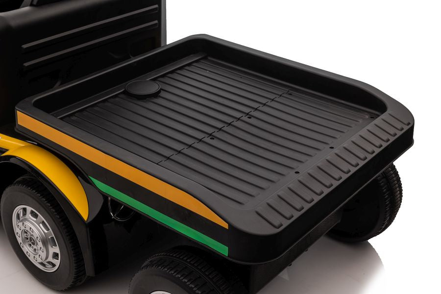 Battery Car Mercedes XMX622B Semi-trailer Yellow LCD - attēls 8