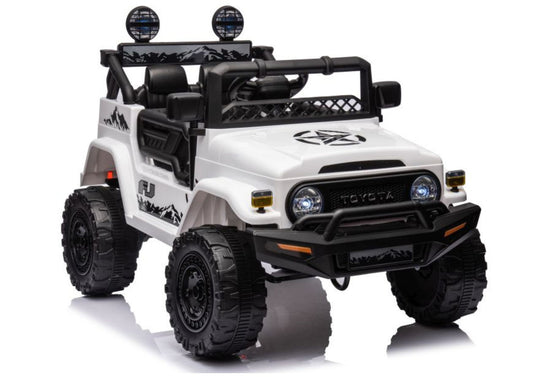 Battery Car Toyota FJ White 4x4 - attēls 1