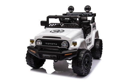 Battery Car Toyota FJ White 4x4 - attēls 2