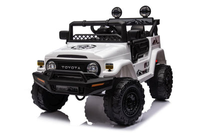 Battery Car Toyota FJ White 4x4 - attēls 6