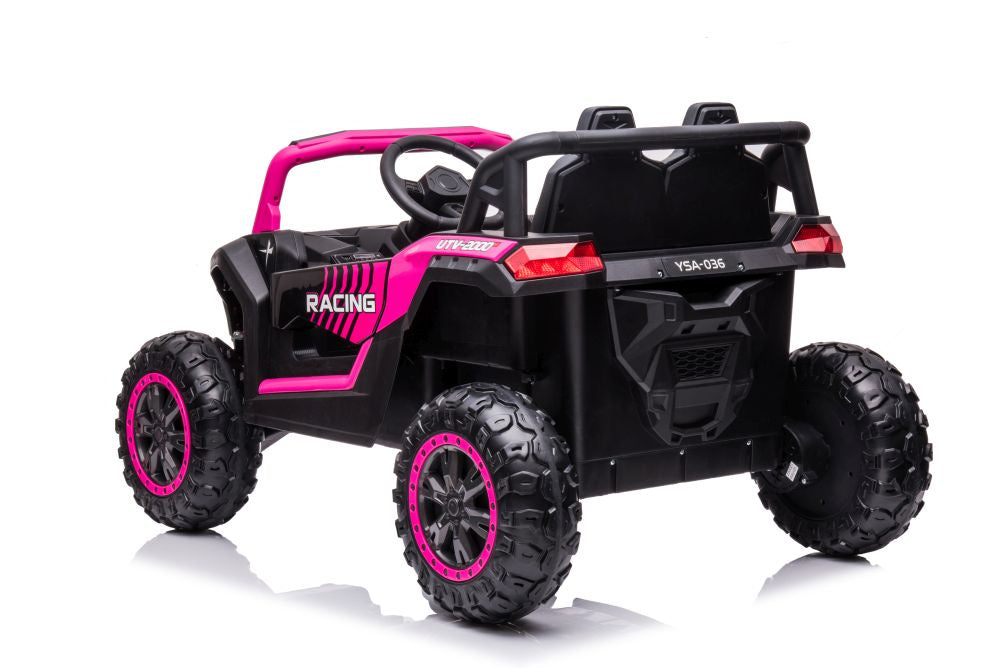 Battery Car YSA036 Pink 4x4 - pilt 4