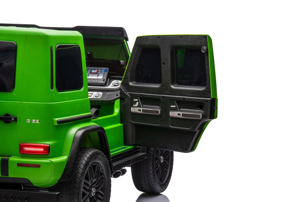 Battery Operated Car Mercedes G63 XXL Green 24V - attēls 5