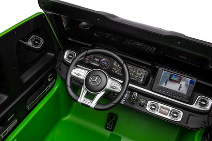 Battery Operated Car Mercedes G63 XXL Green 24V - attēls 8