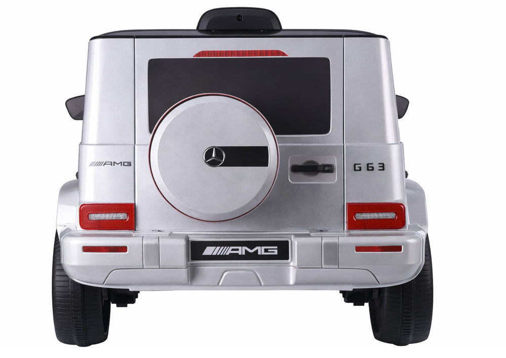 Battery Operated Car S306-1 Silver Mercedes G63 - attēls 3