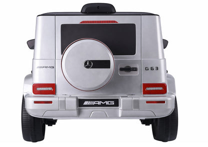 Battery Operated Car S306-1 Silver Mercedes G63 - attēls 3