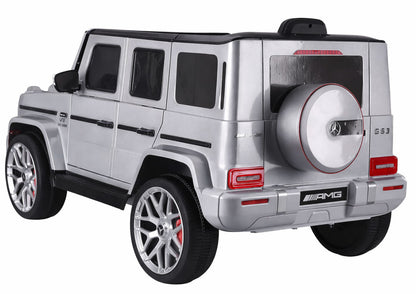Battery Operated Car S306-1 Silver Mercedes G63 - attēls 5