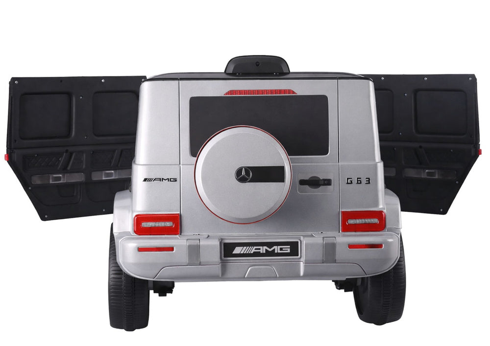 Battery Operated Car S306-1 Silver Mercedes G63 - attēls 6