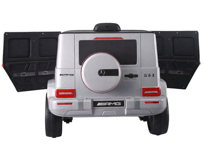 Battery Operated Car S306-1 Silver Mercedes G63 - attēls 6