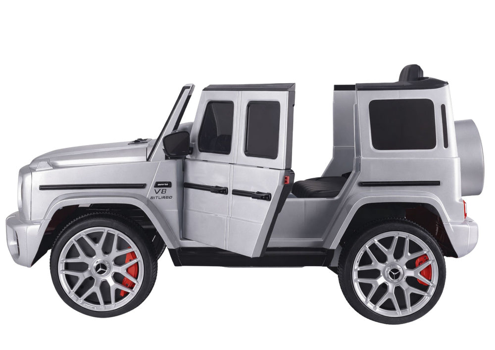 Battery Operated Car S306-1 Silver Mercedes G63 - attēls 7