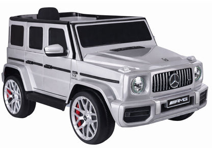 Battery Operated Car S306-1 Silver Mercedes G63 - attēls 8