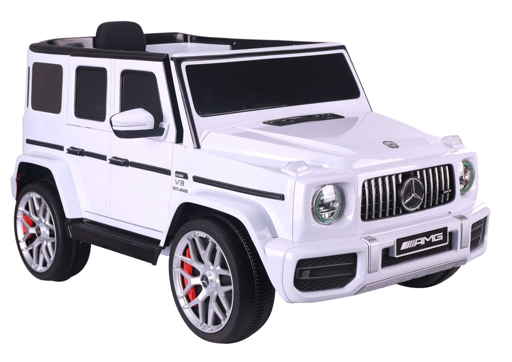 Battery Operated Car S306-1 White Mercedes G63 - attēls 1