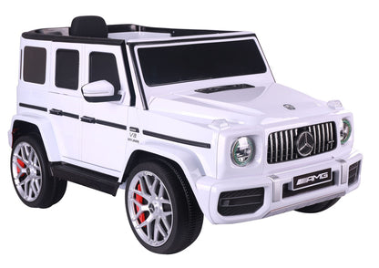 Battery Operated Car S306-1 White Mercedes G63 - attēls 1
