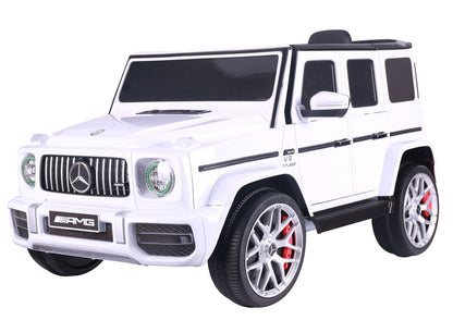 Battery Operated Car S306-1 White Mercedes G63 - attēls 2