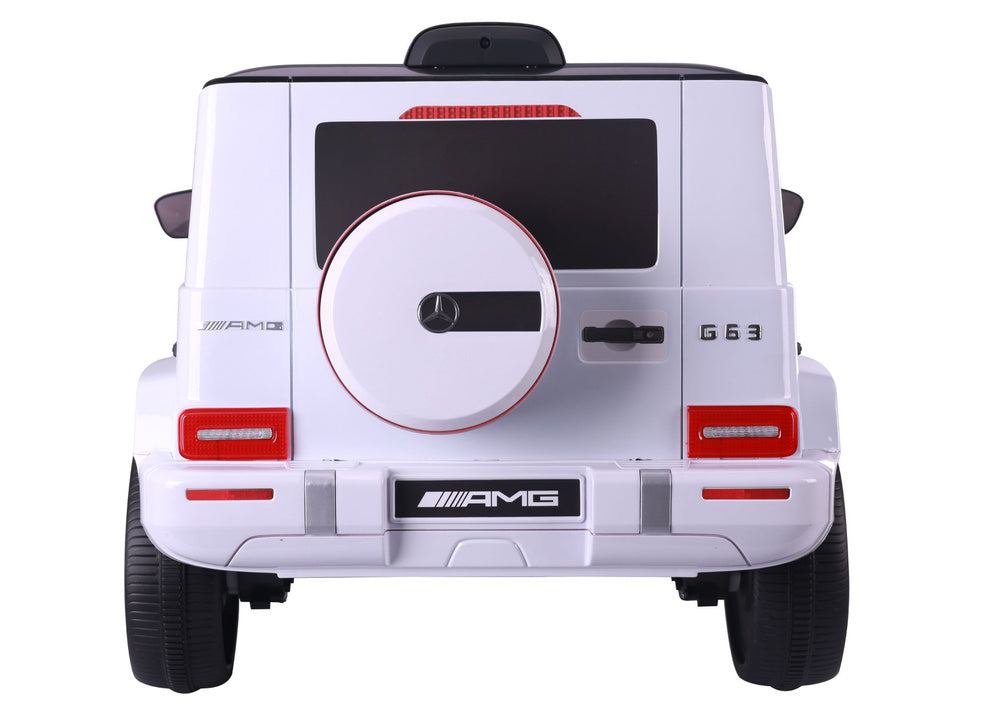 Battery Operated Car S306-1 White Mercedes G63 - attēls 4