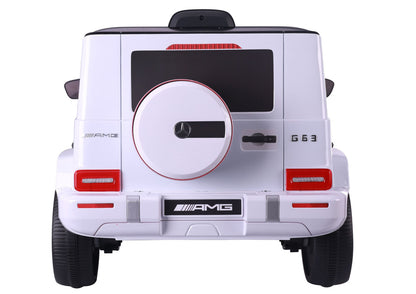Battery Operated Car S306-1 White Mercedes G63 - attēls 4