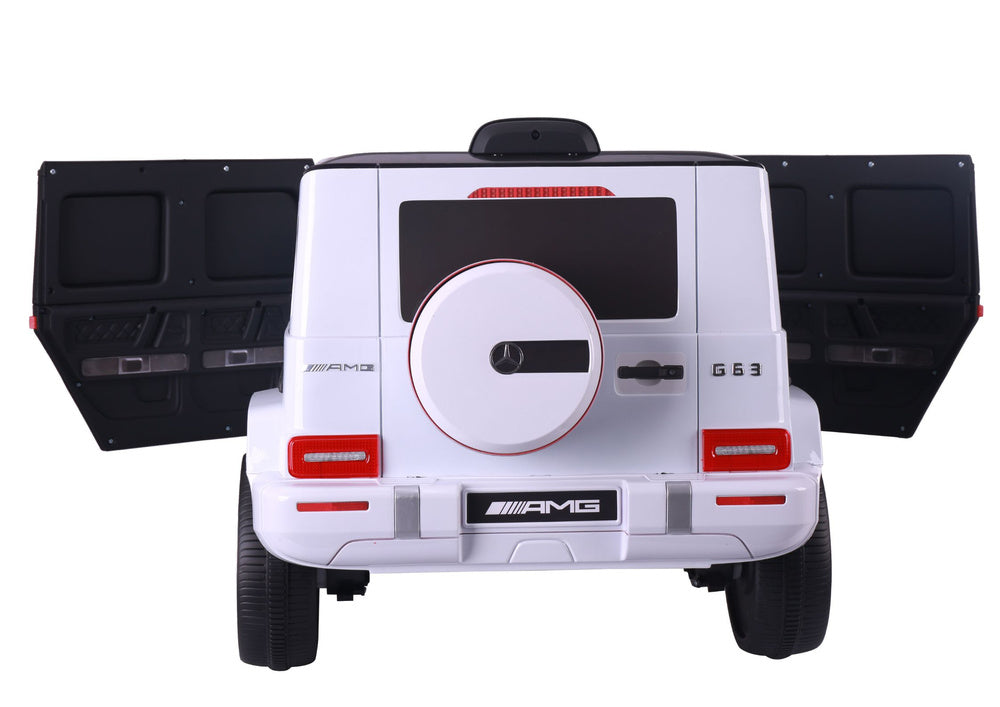 Battery Operated Car S306-1 White Mercedes G63 - attēls 5