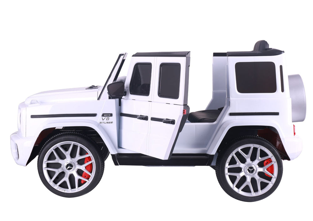 Battery Operated Car S306-1 White Mercedes G63 - attēls 7