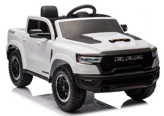 Battery Operated Car ZB618 Dodge Ram White - attēls 1