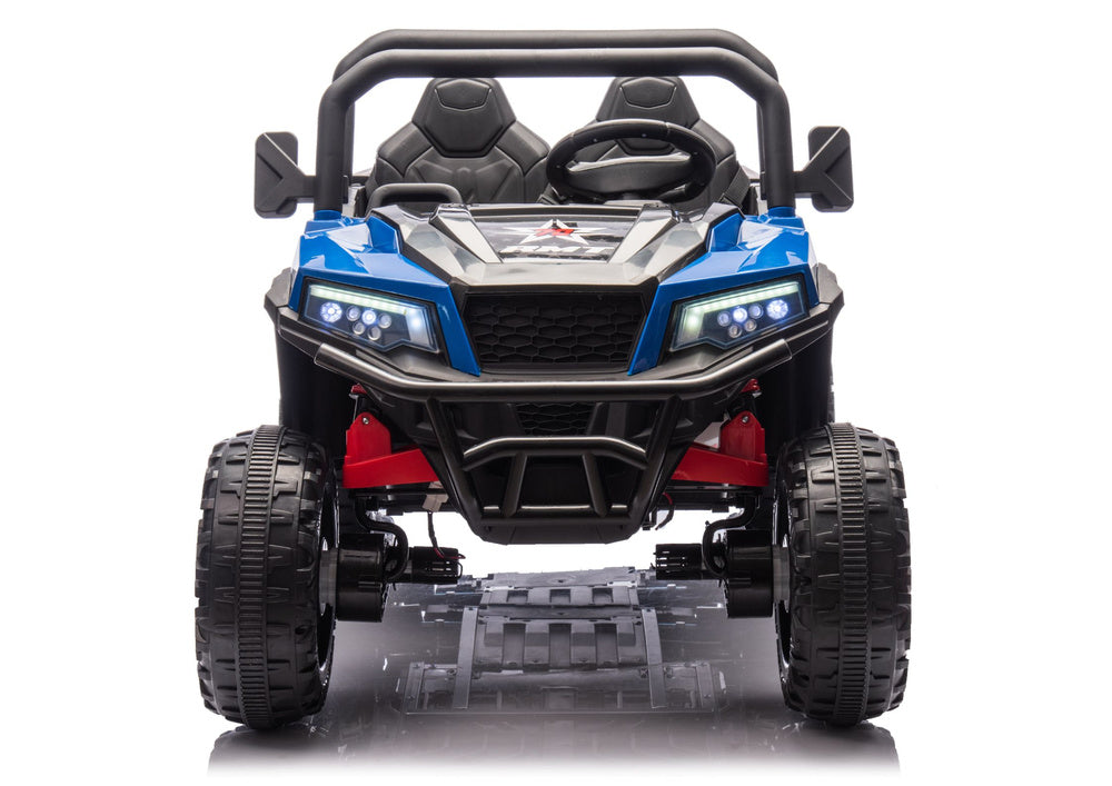 Battery Operated Vehicle 6 Wheels XB-1038A 4x4 24V Blue - attēls 5