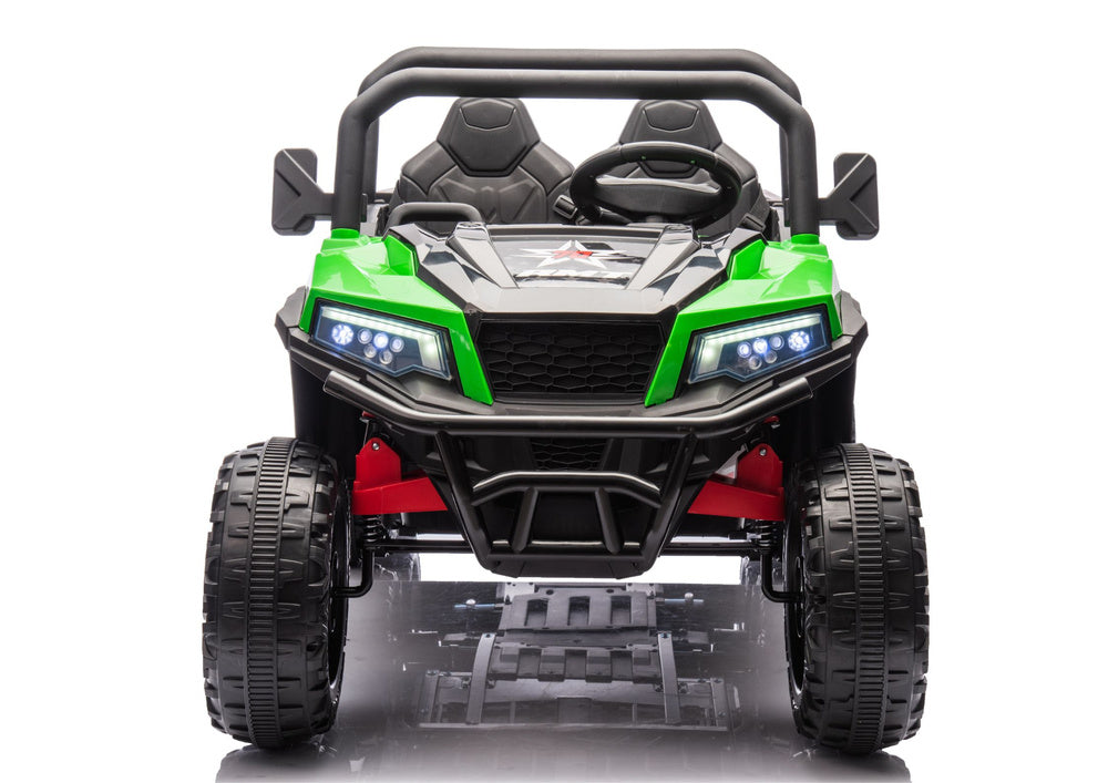 Battery Operated Vehicle 6 Wheels XB-1038A 4x4 24V Green - attēls 5