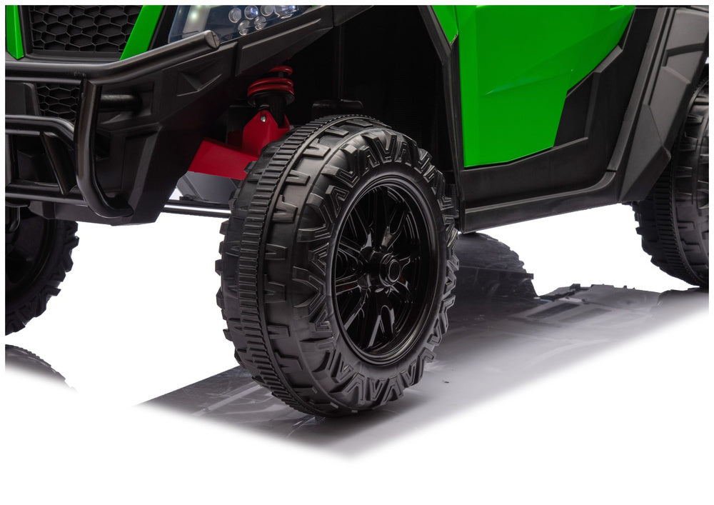 Battery Operated Vehicle 6 Wheels XB-1038A 4x4 24V Green - attēls 8
