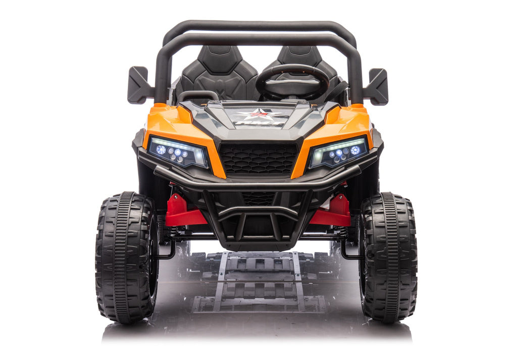 Battery Operated Vehicle 6 Wheels XB-1038A 4x4 24V Orange - attēls 5