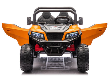 Battery Operated Vehicle 6 Wheels XB-1038A 4x4 24V Orange - attēls 6