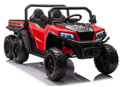 Battery Operated Vehicle 6 Wheels XB-1038A 4x4 24V Red - attēls 1